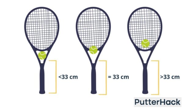 balance raqueta de tenis